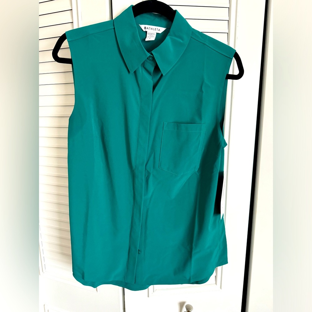 NWT Athleta Everlasting Sleeveless Blouse